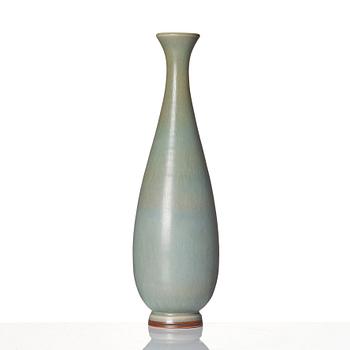 Berndt Friberg, a rabbit's fur stoneware vase, Gustavsberg Studio, Sweden 1960.