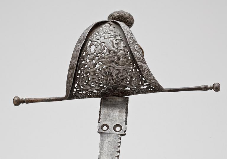 VÄNSTERHANDSDOLK, renässansstil, 1800-talets andra hälft.