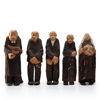 Axel Petersson Döderhultarn, "The Wedding" (5).