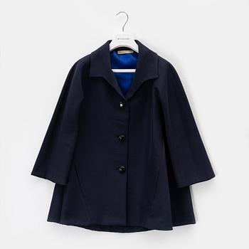 Balenciaga, a cotton/silk coat, size 36.