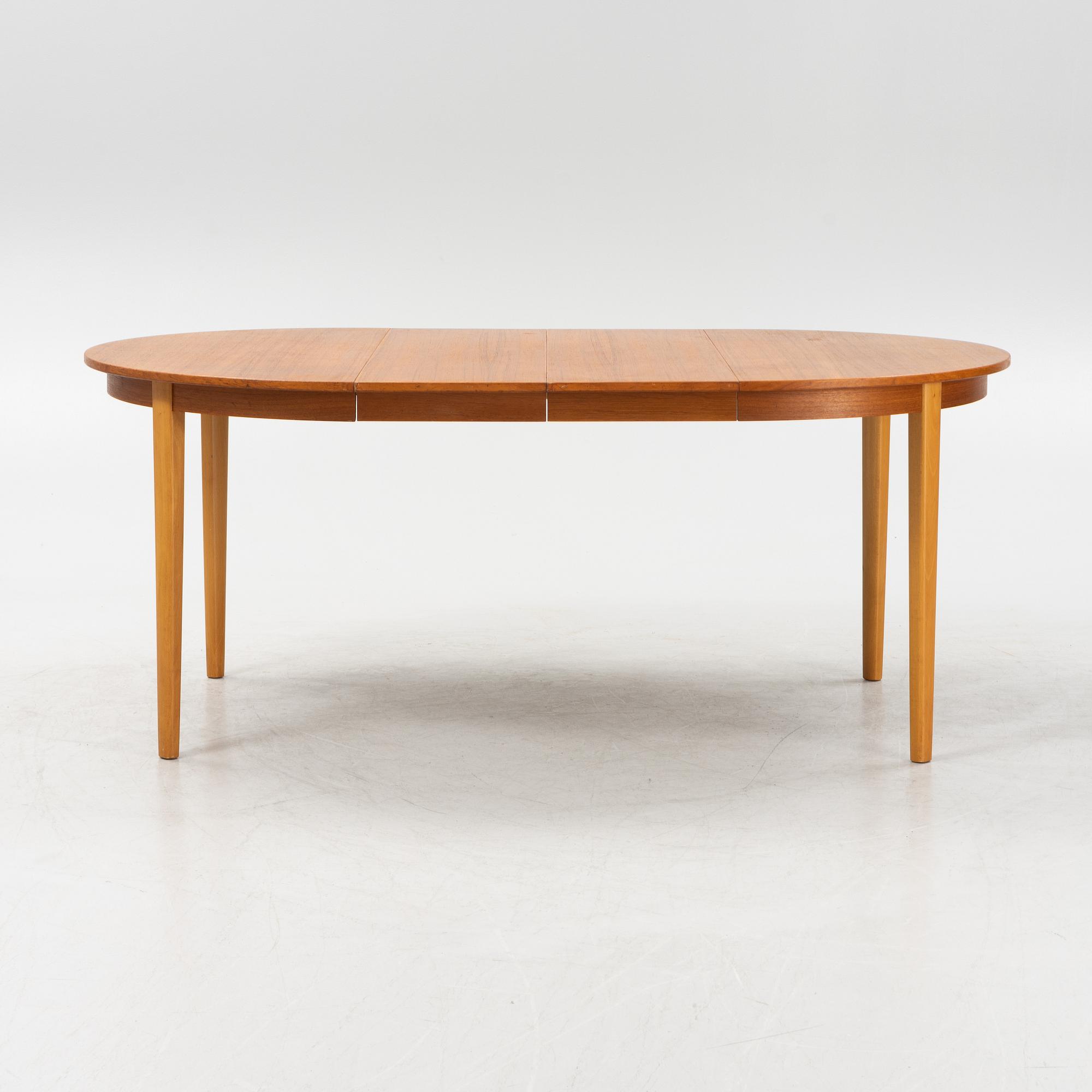 Matbord, teak, 1950/60-tal.