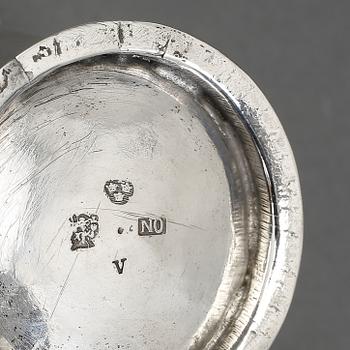 BÄGARE, silver, Nils Ortedt Norrköping 1779, tot vikt 96 gram.