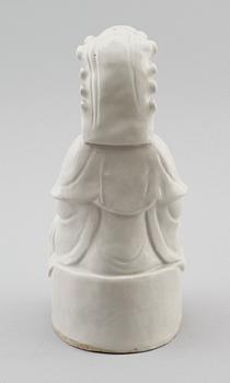 FIGUR, porslin, Kina, 1900-talets första hälft.