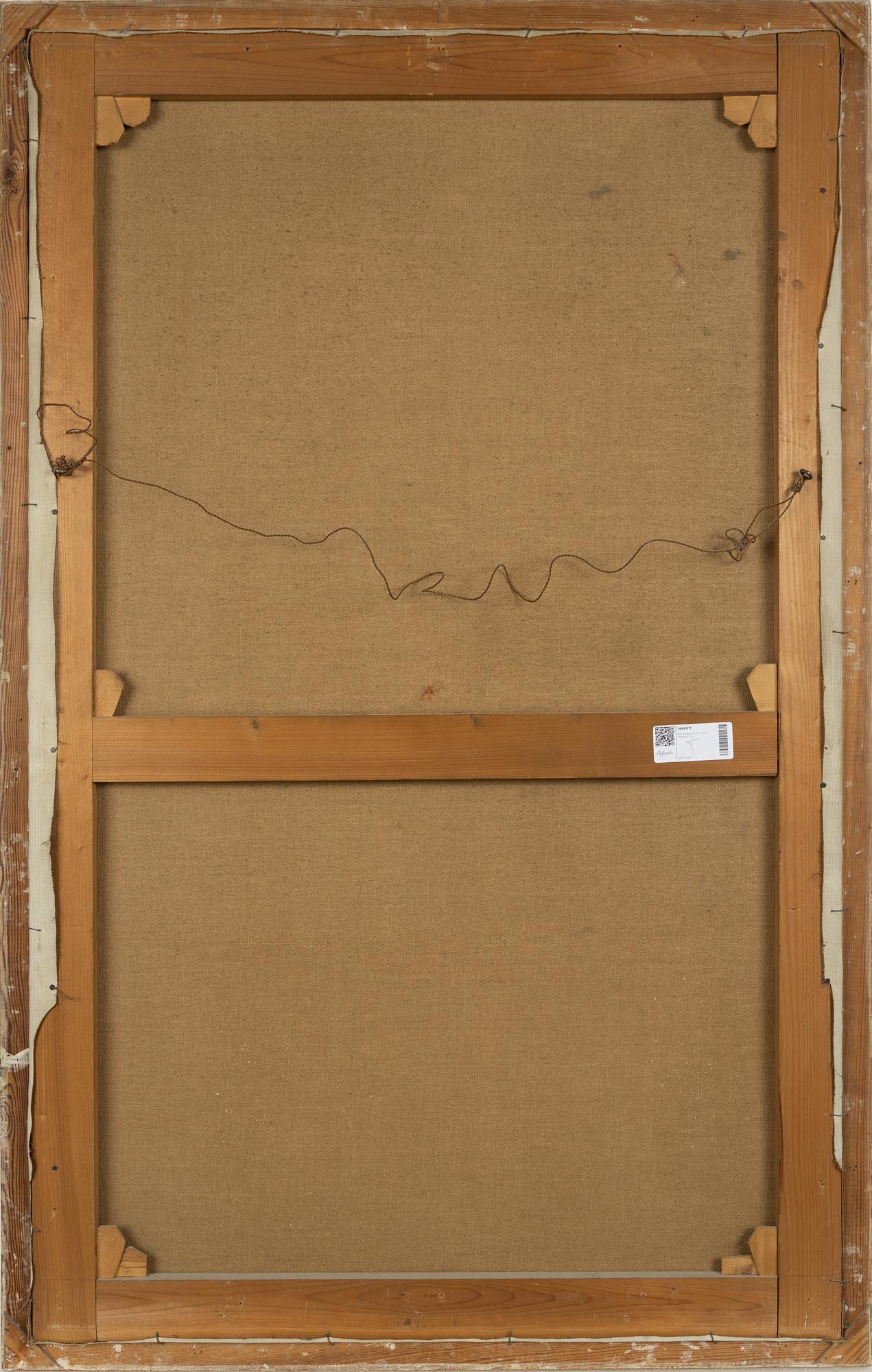 Nils Asplund, Kvinna med blommor.