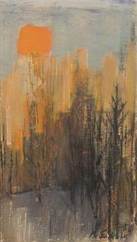 Kalle Eskola, Metsä auringonlaskussa.