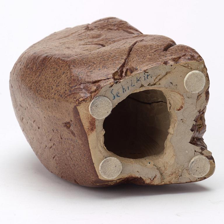 Michael Schilkin, skulptur, apa, Arabia, Finland ca 1960.
