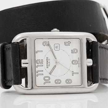 HERMÈS, Cape Cod, wristwatch, 29 x 29,5 (41) mm,.