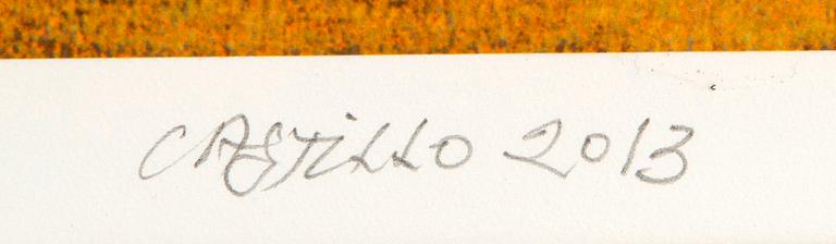 Jorge Castillo, pigment ink print signed and numbered 3/10.