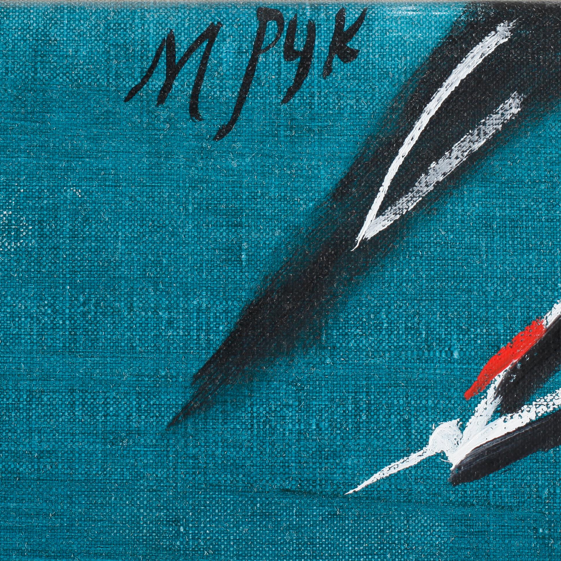 MADELEINE PYK, olja på duk, sign.