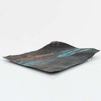 Bo Andersson, sculpture, copper, signed KGBA and dated -96.