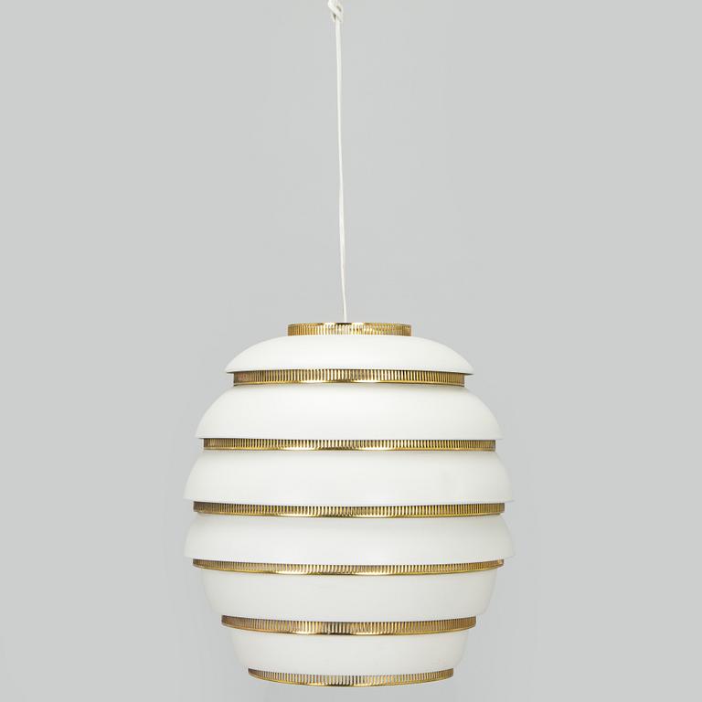 Alvar Aalto, taklampa, modell A332, "Bikupa", Valaistustyö.