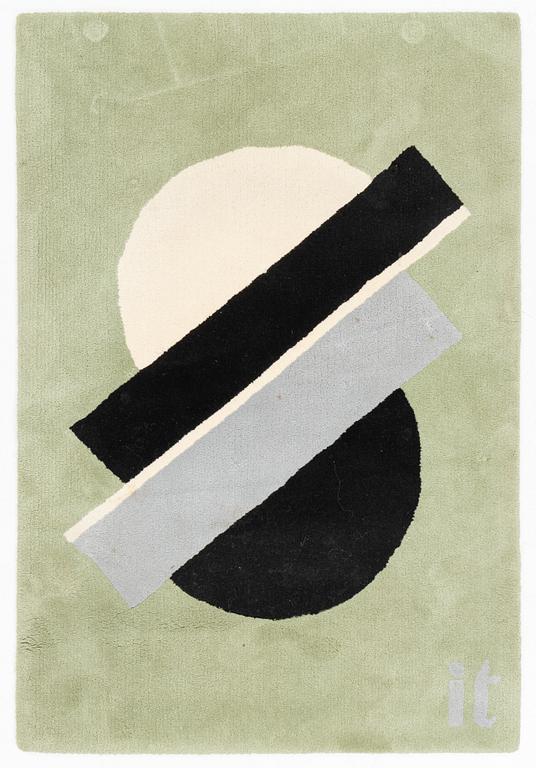 Ingegerd Torhamn, matta, handtuftad, ca 166 x 113 cm.