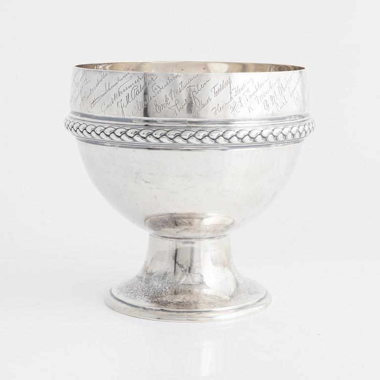 A Swedish Silver Bowl, mark of K Anderson, Stockholm 1911.