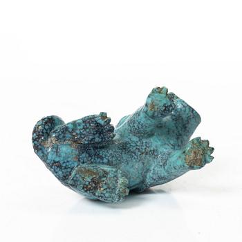 A well sculptured figure of a Lion or a Tiger, China, 20th century.