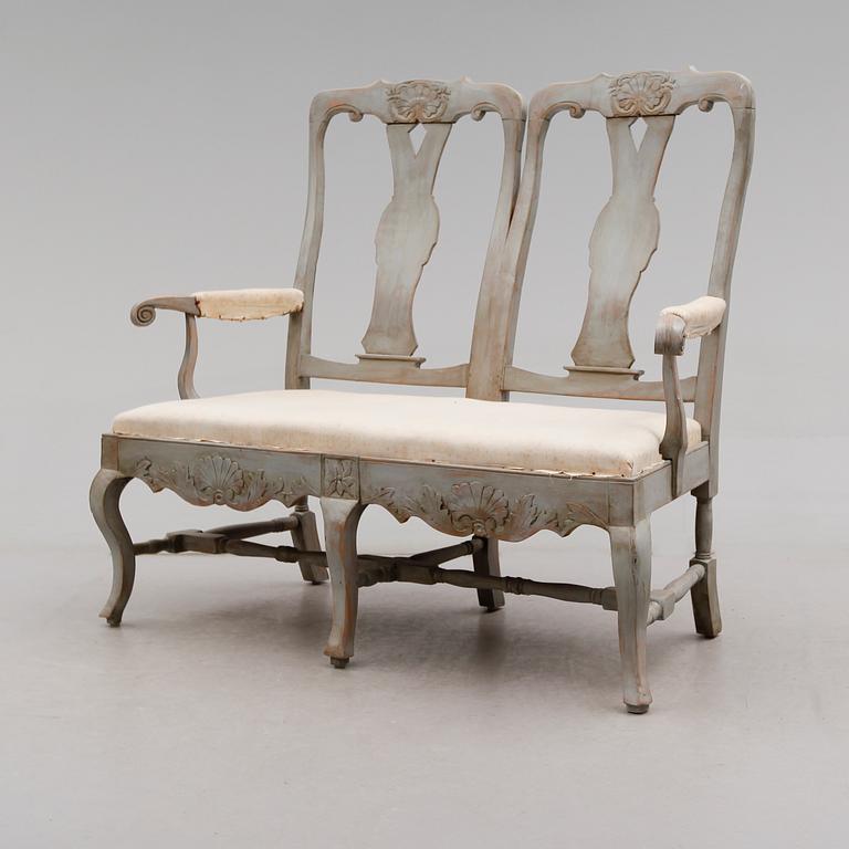 SOFFA, barockstil, 1800-talets andra hälft.