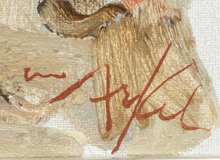 ADRIAN VAN ARKEL, oil on canvas, signed.