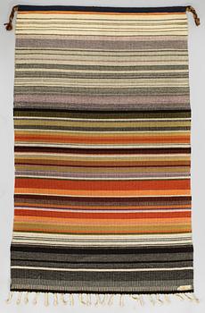 Elsa Montell-Saanio, a Raanu textile 'Campfire' from Lapland. Circa 180 x 113 cm.