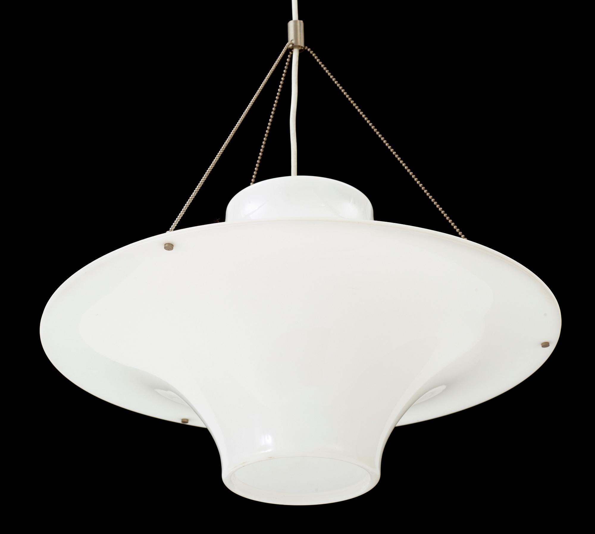 TAKLAMPA, "Lokki / Fiskmåsen / Sky Flyer" Yki Nummi, Adelta, Finland, formgiven 1960.