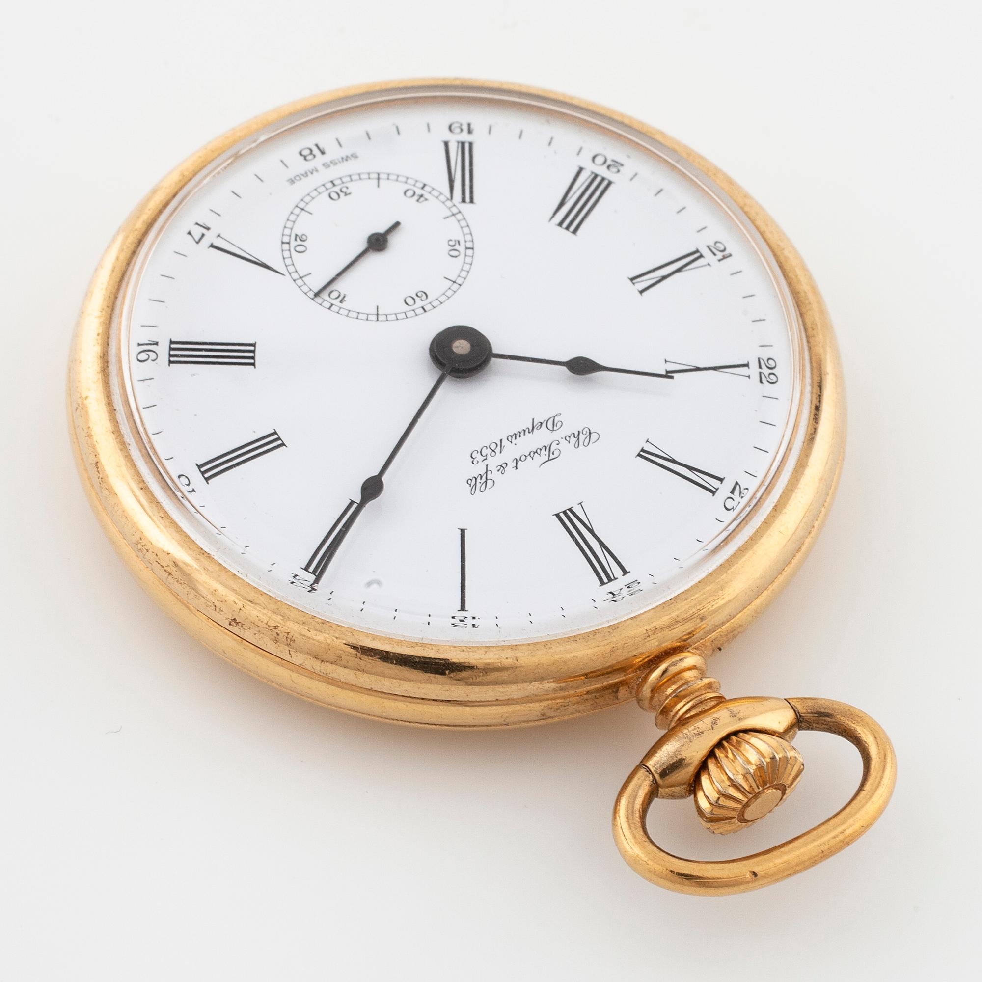 TISSOT pocket watch 48 mm. Bukowskis