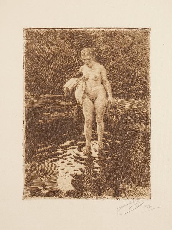 Anders Zorn, "Vadstället".