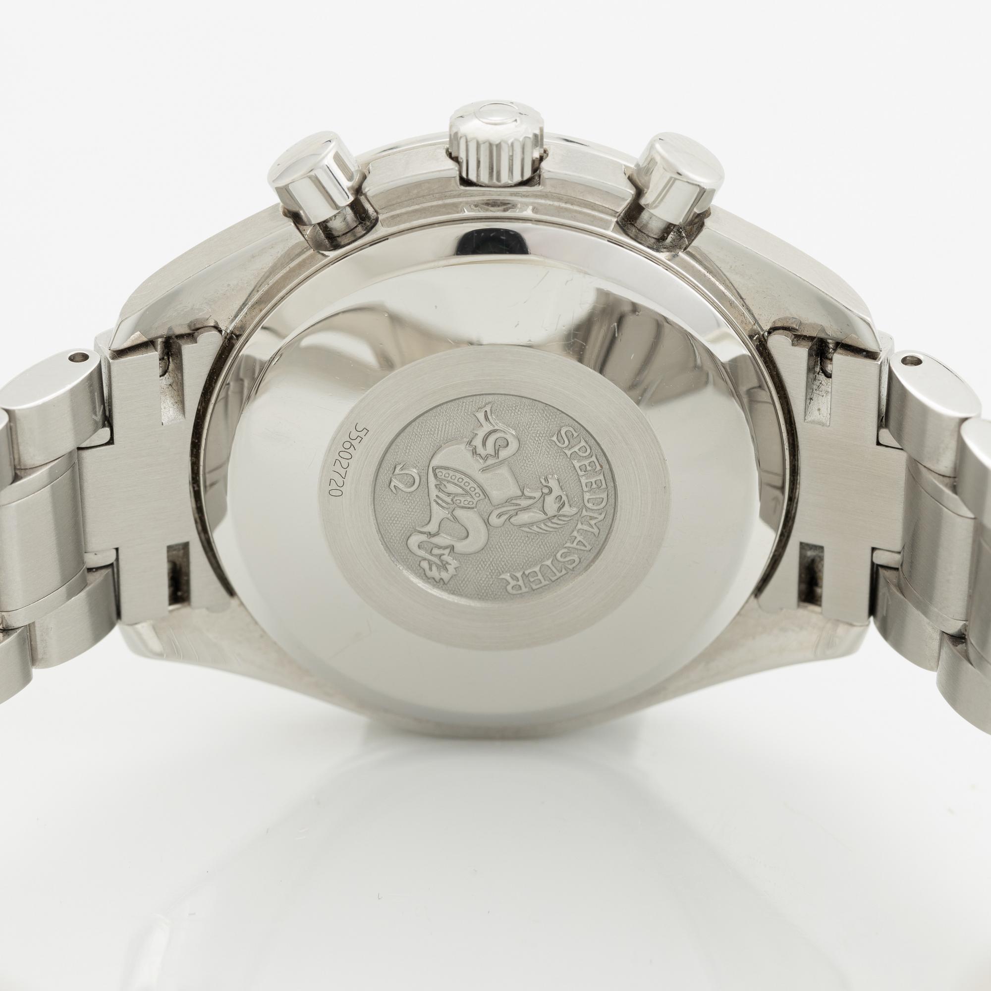Omega, Speedmaster, Day-Date, wristwatch, chronograph, 39 mm.
