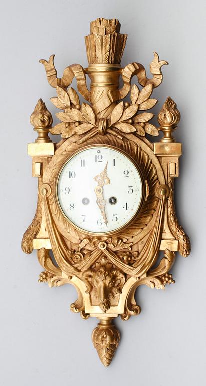 VÄGGPENDYL, gustaviansk stil, 1900-talets första hälft.
