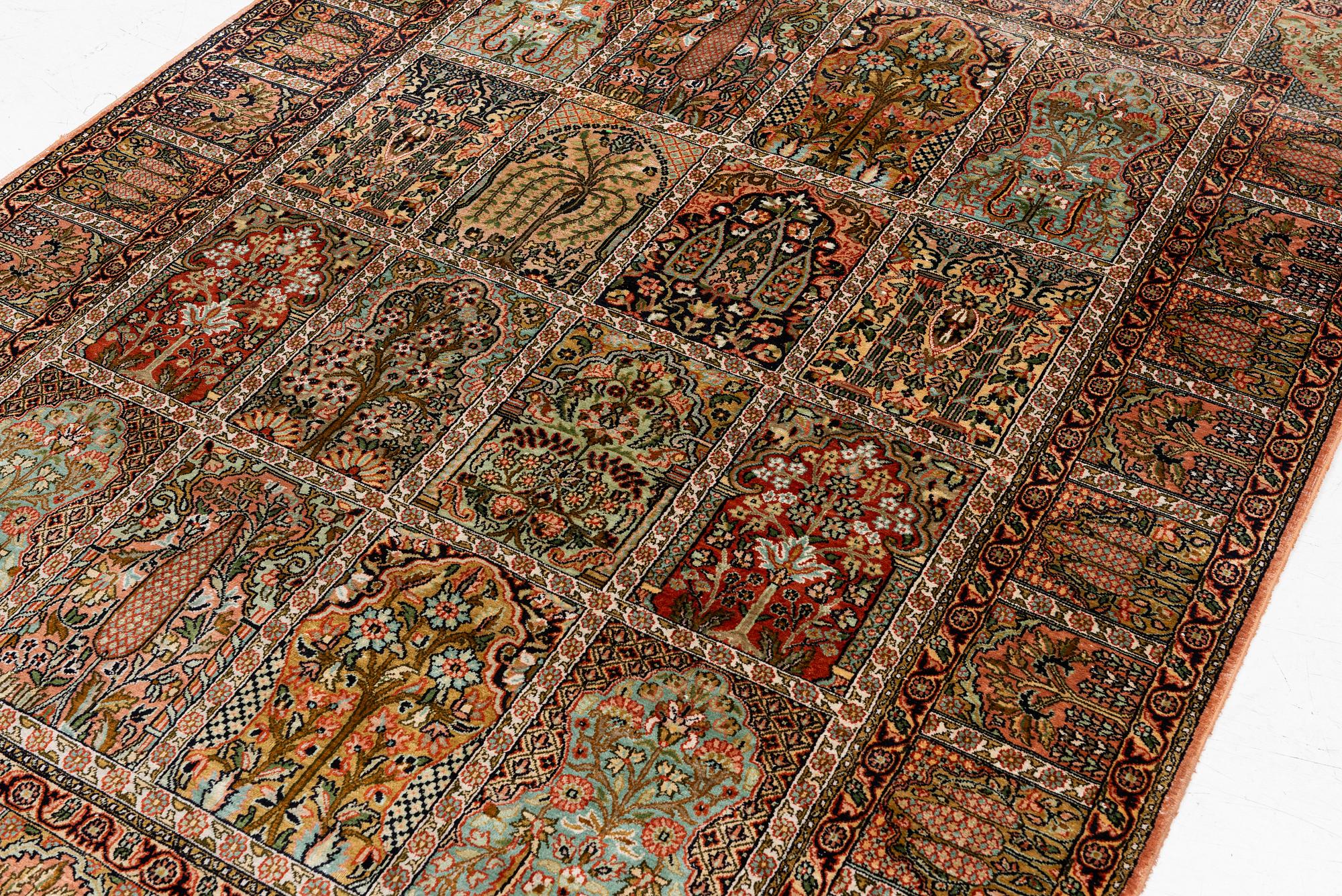 Rug, Kashmir, approx. 216 x 154 cm.