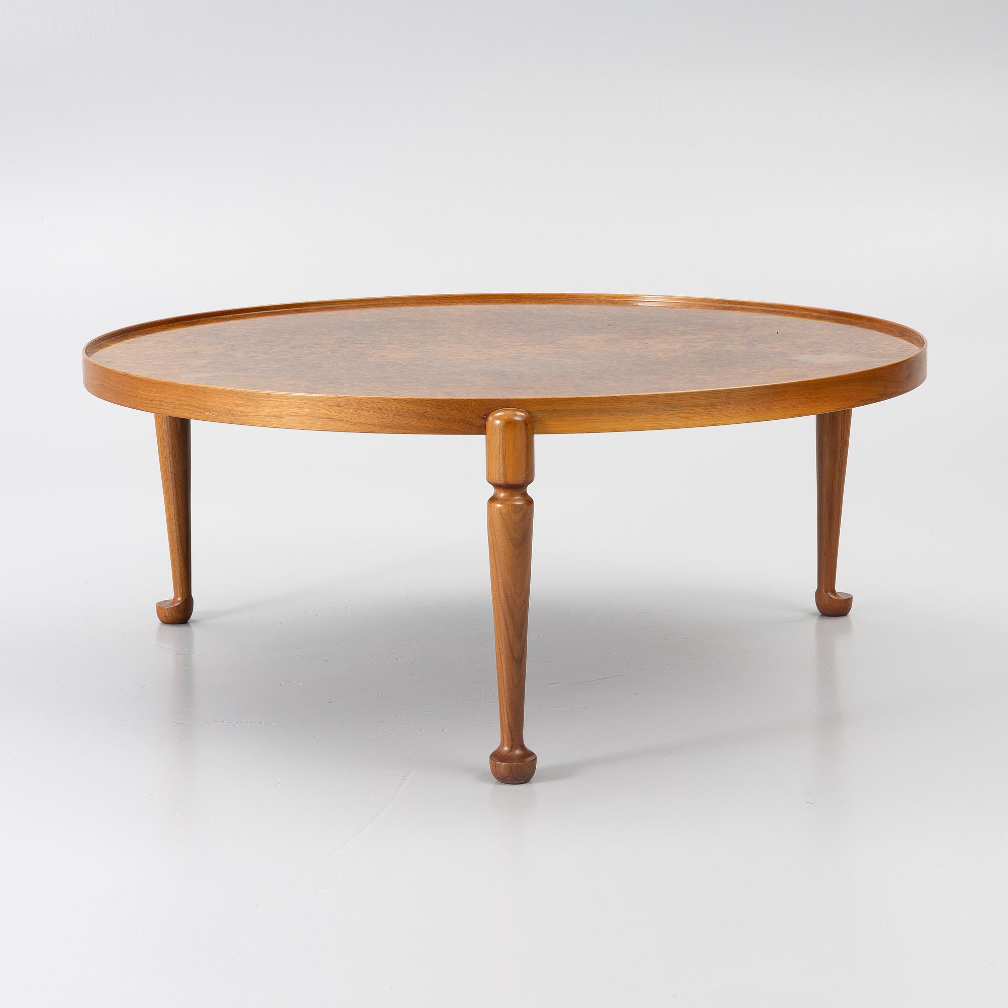 Josef Frank, Coffee table, model 2139, Firma Svenskt Tenn, after 1985.