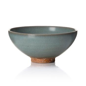 1230. A Junyao purple-splashed blue glazed bowl. Song/Yuan dynasty.