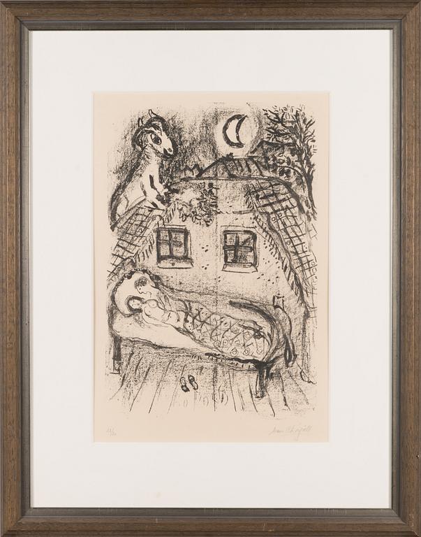 Marc Chagall, lithoraph, signed and numbered 18/20.