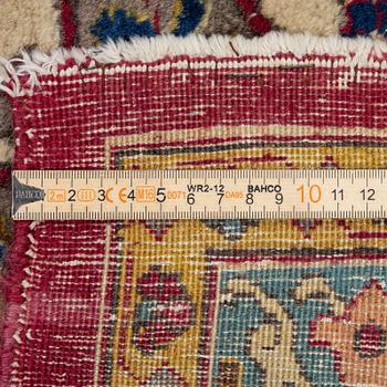 Carpet, Kirman, approx. 330 x 330 cm.