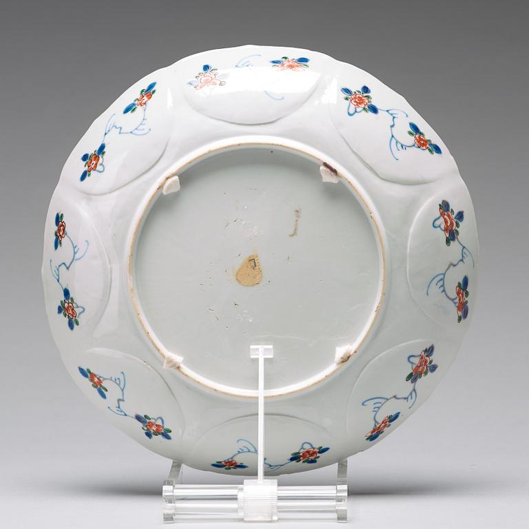 FAT, porslin. Qingdynastin, Kangxi (1662-1722).