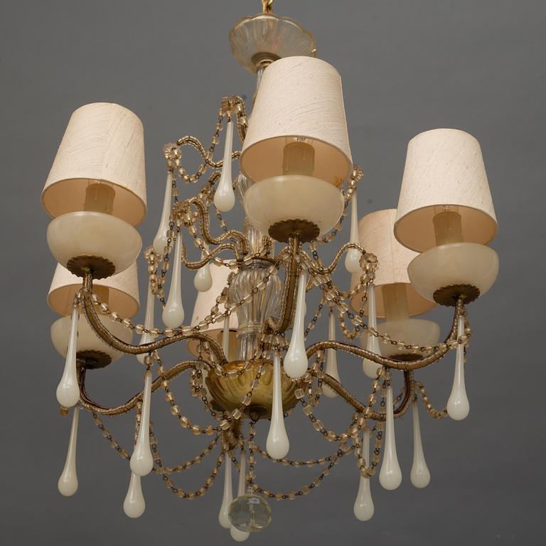 A chandelier, Italy, mid-20th Century.