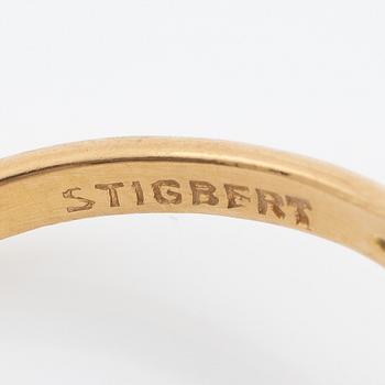 Ring, Stigbert, Engelbert 18K gold with amethyst.