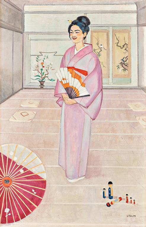 Einar Jolin, "Asiatiska i kimono".