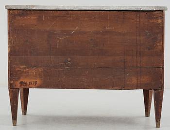 A Gustavian late 18th Century commode by N. P. Stenström, not signed.