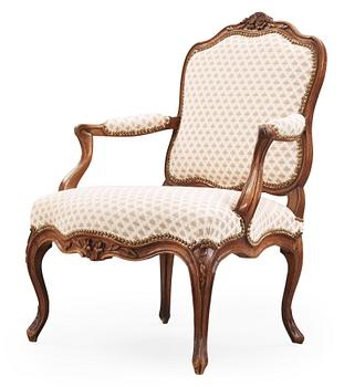 A Louis XV 18th century armchair.