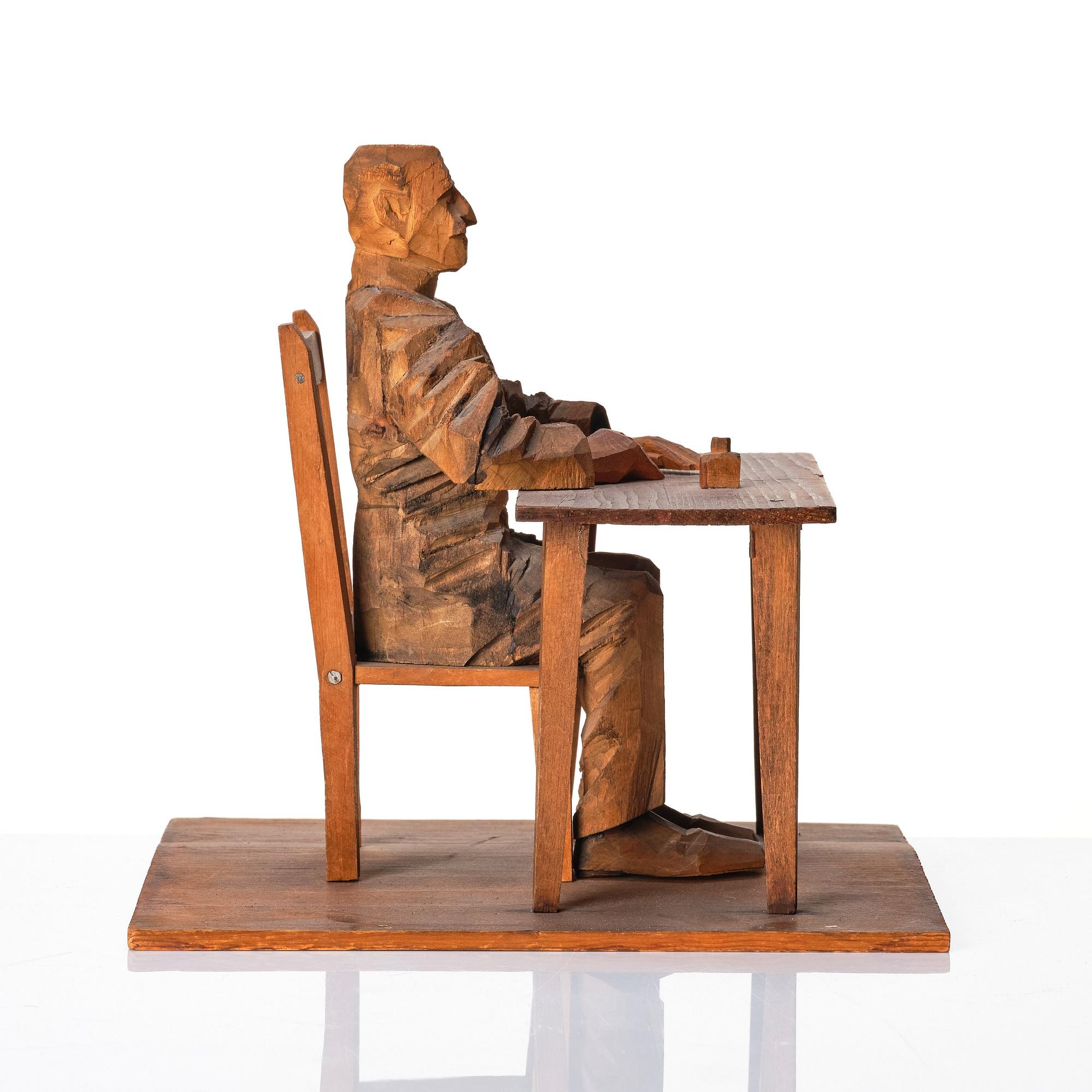 Axel Petersson Döderhultarn, "Beväringsmönstring", (7).