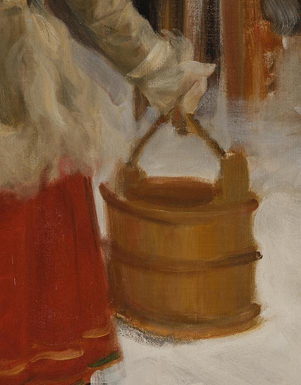 Anders Zorn, "Hämta vatten" ("The Water Pails").