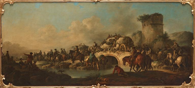 Francesco Giuseppe Casanova Tillskriven, Trosskolonn.