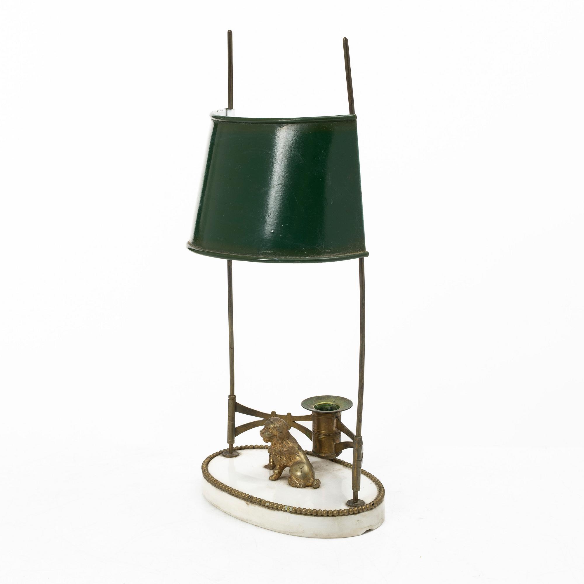 Table lamp, Empire, first half of the 19th century.