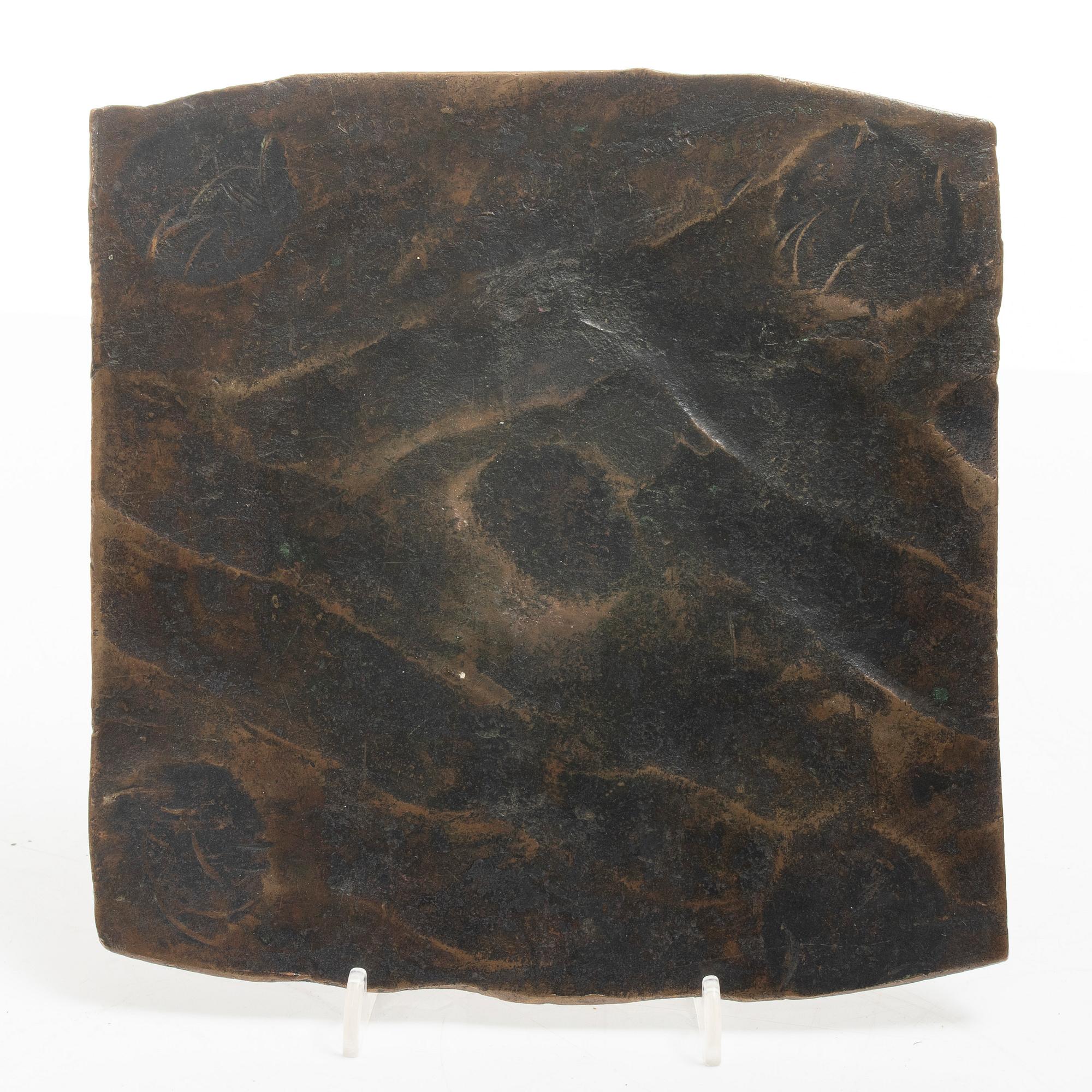 Fredrik I, plate money, 2 daler silver coin, Avesta 1737.