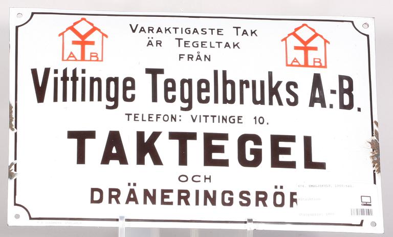 EMALJSKYLT, 1900-tal.