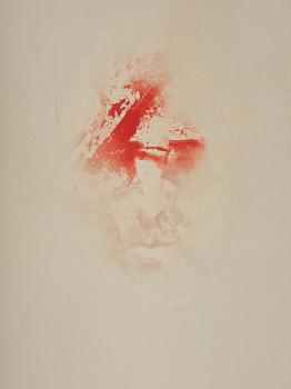 Louis Le Brocquy, "W.B. Yeats" from: "Hommage aux Prix Nobel" (The Nobel Prize Portfolio).