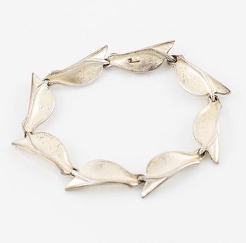 Lapponia, bracelet, sterling silver, 1987.