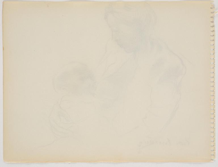 Lotte Laserstein, Mother and child.