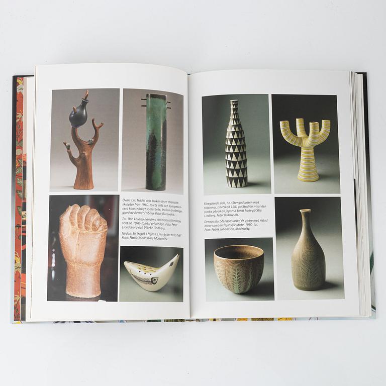 Böcker om svensk keramik. 19 st..