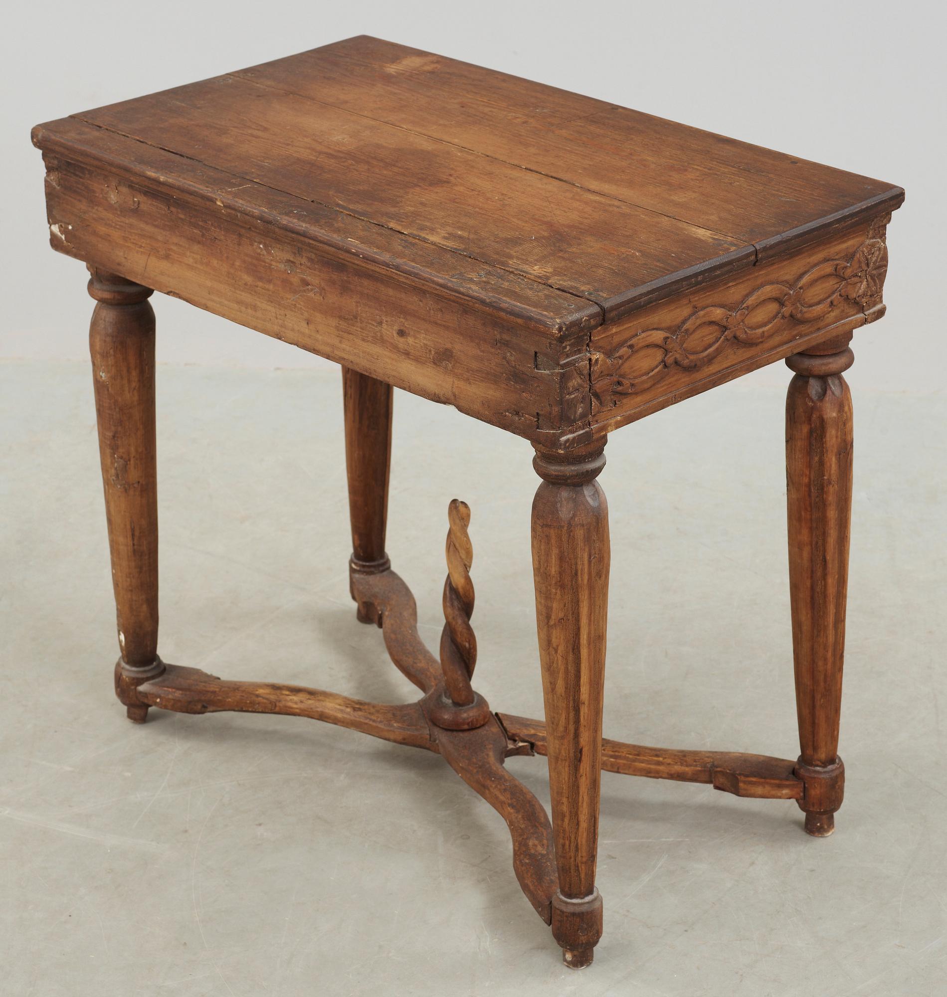 BORD, gustavianskt, 1700-tal.