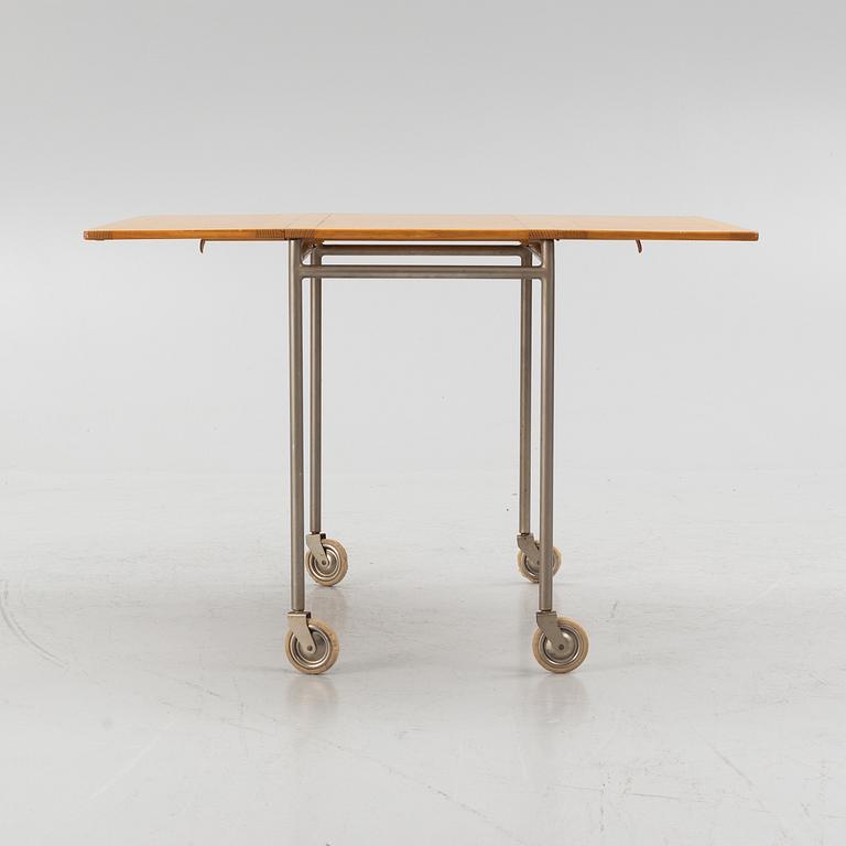 Bruno Mathsson, flap table, 'Berit', Karl Mathsson Company, Värnamo, provenance Sven Lundh.