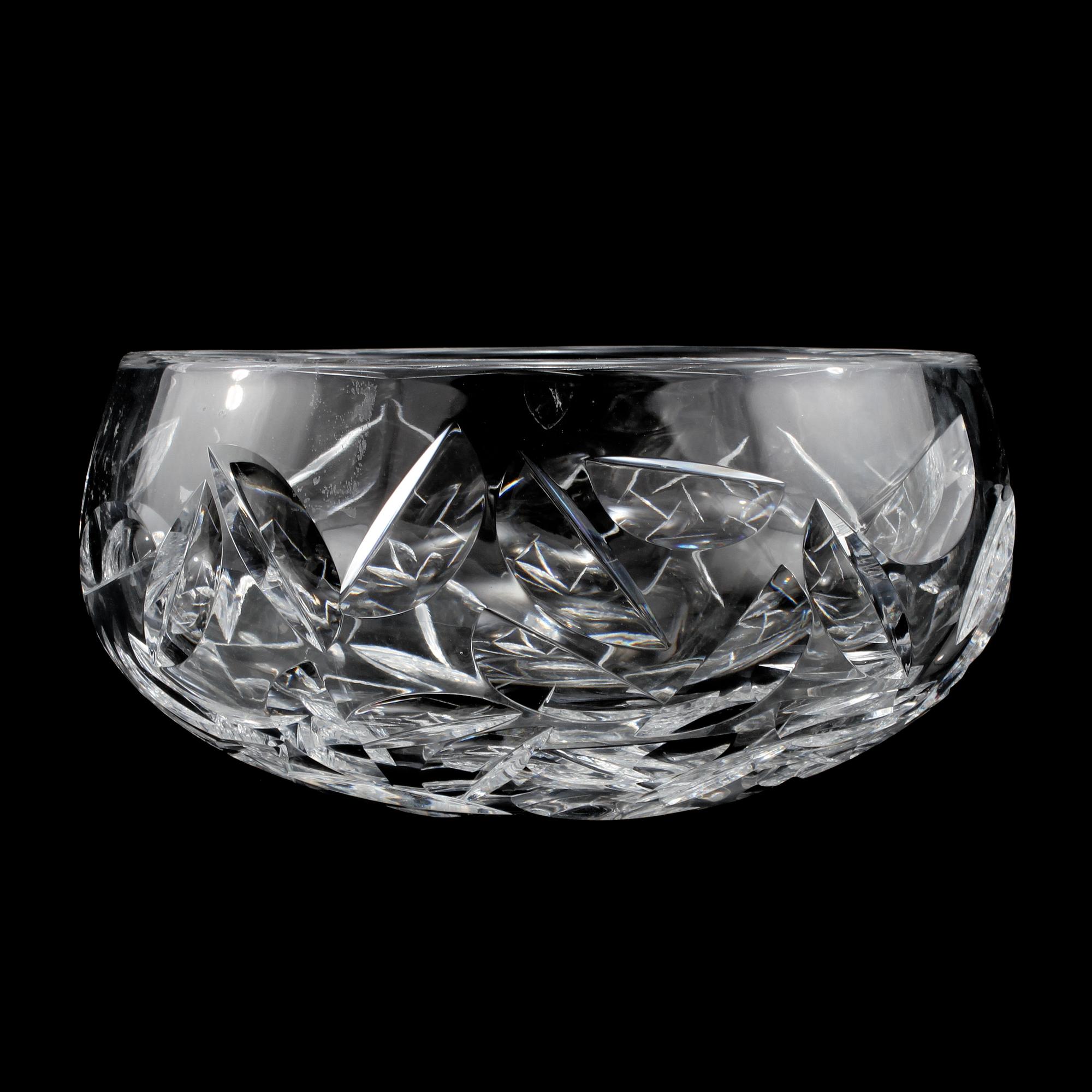 SKÅL, glas, Sven Palmqvist, Orrefors, 1900-talets andra hälft.